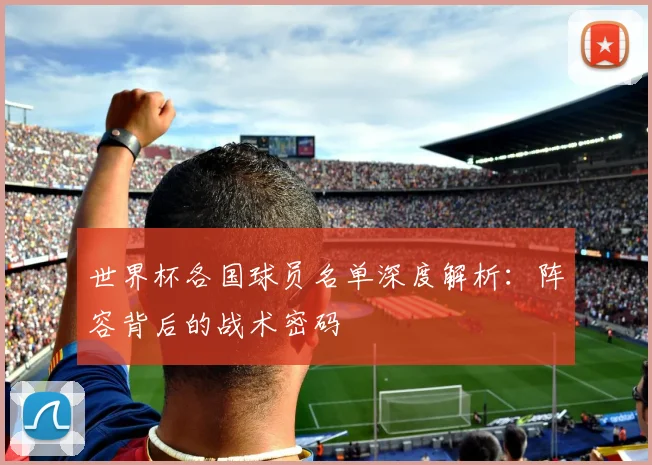 世界杯各国球员名单深度解析：阵容背后的战术密码